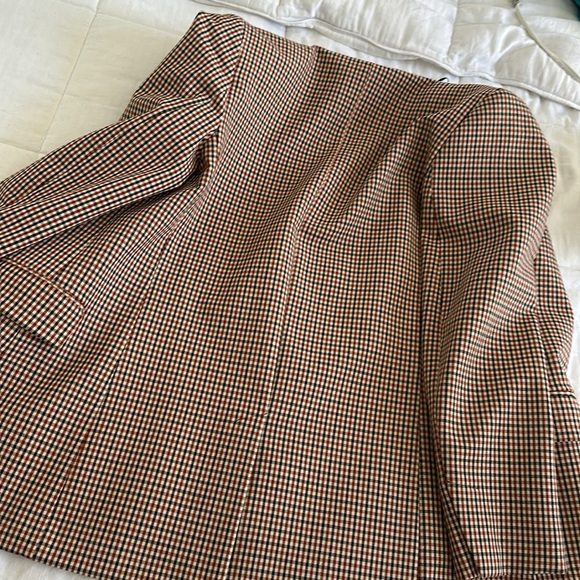 Zara checkered Blazer - Picture 2 of 2